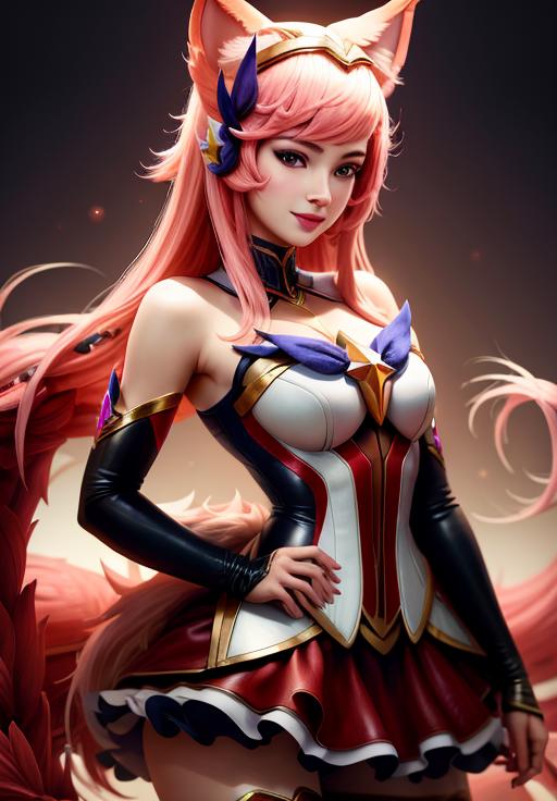 Ahri - League of Legends / Star Guardians image by AsaTyr