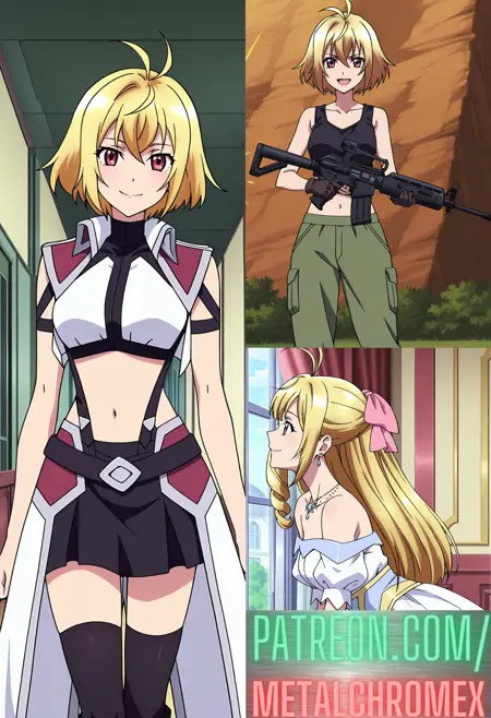 Angelise "Ange" Ikaruga Misurugi (Cross Ange: Rondo of Angels and Dragons) - Commission!