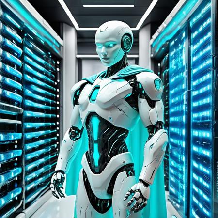 Cyber Security Protection Android - SDXL V1