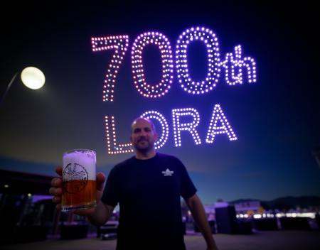 700th LORA : Drones Light Show - Flux1.D v1.0