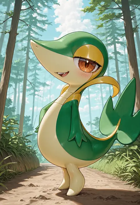 Snivy (Pokemon) [Illustrious]
