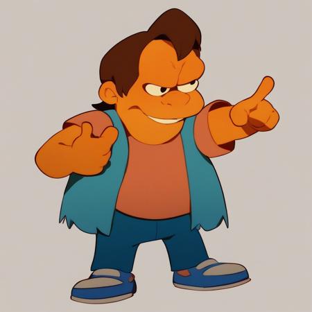 Nelson Muntz (the Simpsons) - V1 | Stable Diffusion LoRA | Civitai