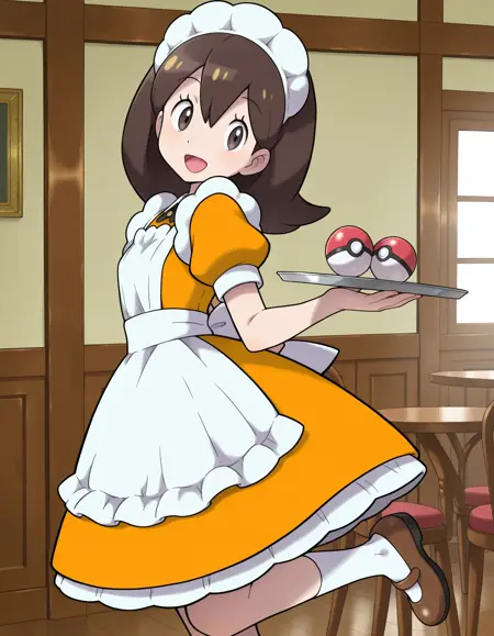 ウエートレス & ウエーター Waitress & Waiter/Pokemon BW ポケットモンスターブラック ホワイト - Illustrious