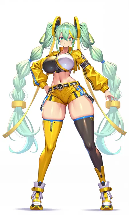 布鲁可初音未来跃动声芒MikuSoundWave