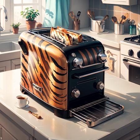 <lora:TigerstripeAI-15:0.8>TigerstripeAI toaster