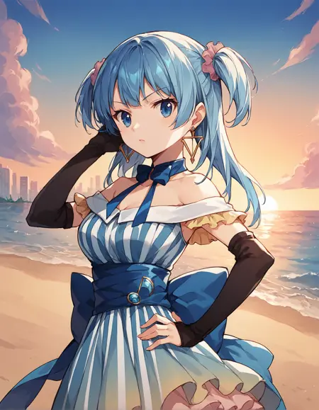 [Pony XL & SD 1.5] Minami Rena (Magia Record: Puella Magi Madoka Magica Side Story) | 水波レナ