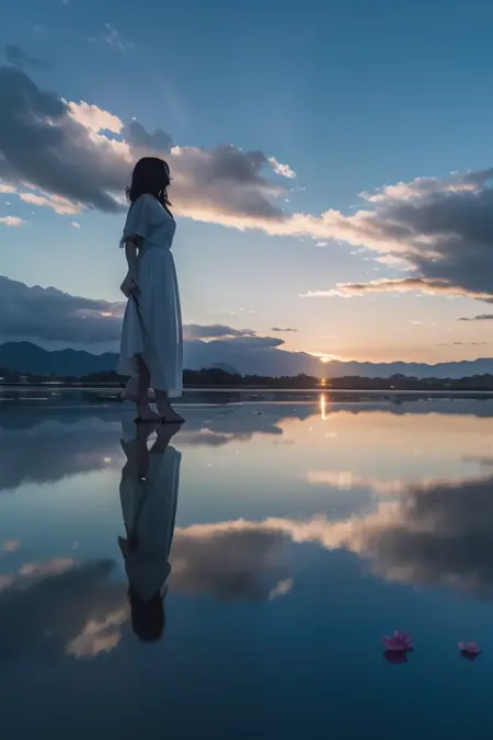 天空之镜 mirror of the sky