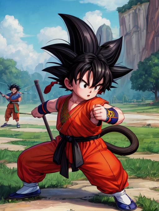 UnOfficial Son Goku (孫悟空) / Kakarot (カカロット) - Kid form - Dragon Ball (ドラゴンボール) image by MerrowDreamer