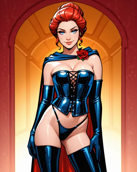 Jean Grey (Black Queen & Phoenix Costumes) - Marvel Comics (Illustrious)