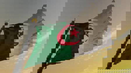 Algerian flag Algerian flag
