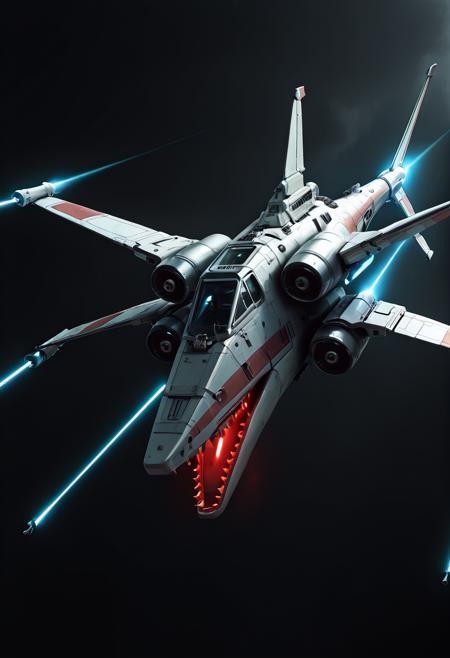 SharkWing: Carcharodon-Class Interceptor (Citron Scifi) [Illustrious] v1.0
