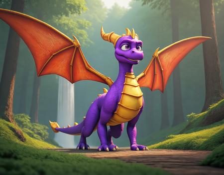 Spyro【 The legend of Spyro - Dawn of the Dragon 】 V1 - Pony