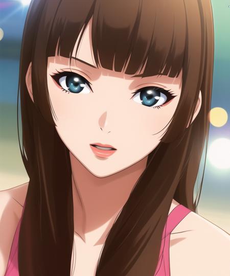 <lora:yumisayaka:0.6>brown hair,long hair,yumi sayaka,upper body,, official art,extremely detailed CG unity 8k wallpaper, perfect lighting,Colorful, Bright_Front_face_Lighting, (masterpiece:1.0),(best_quality:1.0), ultra high res,4K,ultra-detailed, photography, 8K, HDR, highres, absurdres:1.2, Kodak portra 400, film grain, blurry background, bokeh:1.2, lens flare, (vibrant_color:1.2)