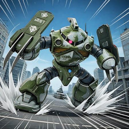 Mobile Suit Gundam MSM-07N ラムズゴック [Ram Z'Gok] v4.1