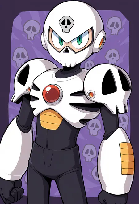 DWN-039 Skull Man - Mega Man 4 - ILXL
