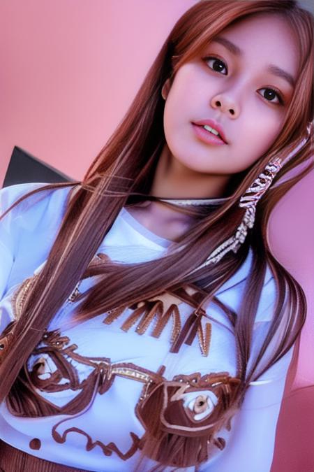 <lora:koreanDollLikeness_v10:0.7>
Aria: (a girl with long brown hair, big brown eyes, kpop idol, cute, extremely beautiful, fashion model)