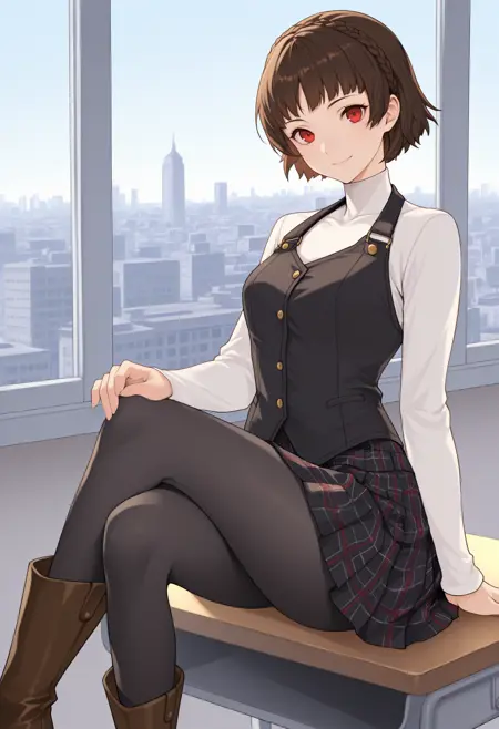 Makoto Niijima / 新島 真 (Persona 5) [IllustriousXL]