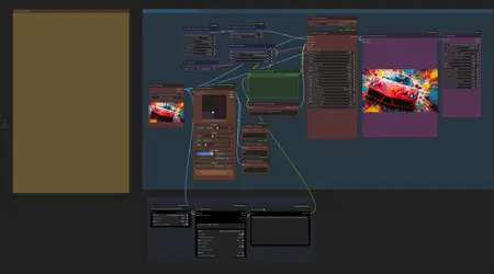 Flux Nunchaku Ultimate SD Upscale Workflow