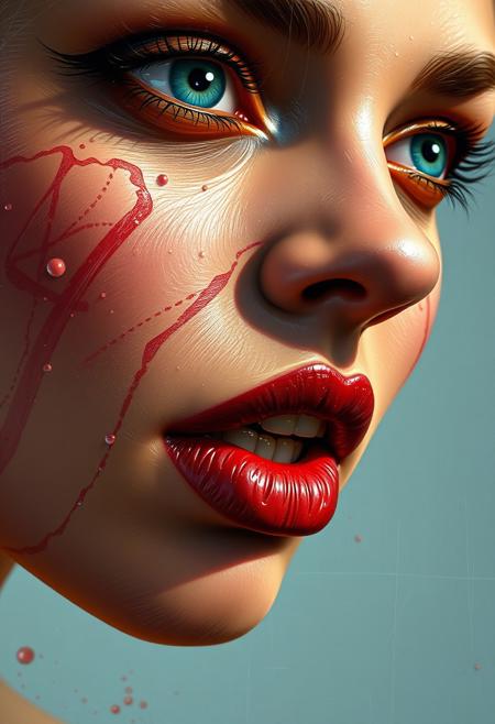 hyperrealistic digital painting by J. Scott Campbell and Thomas Saliot and Jeremiah Ketner