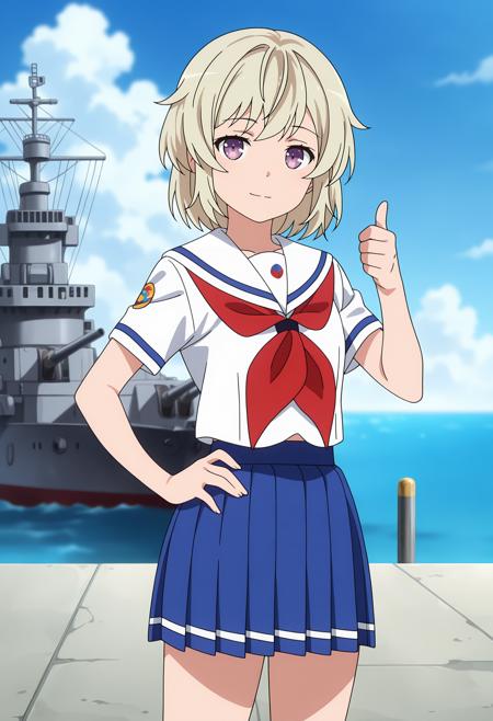 Tateishi Shima | Illustrious | High School Fleet Illu v1.0