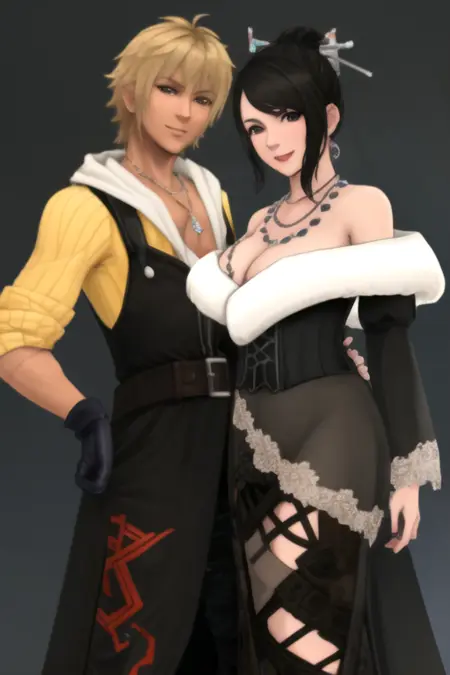 Tidus x Lulu (Final Fantasy X)