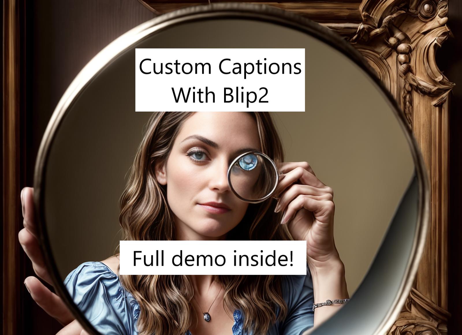 Blip2: Advanced Automatic Image Tagging 带有 blip2 的照片说明