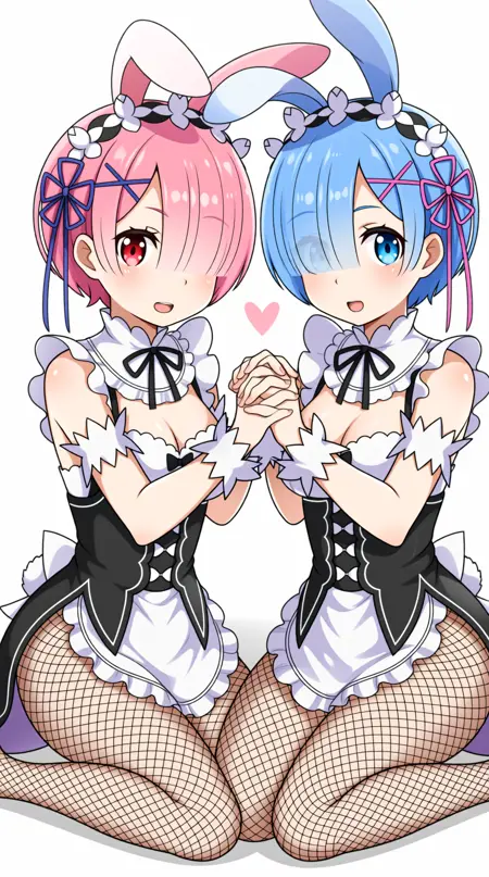 [Qwen Image] Rem and Ram - Re:Zero