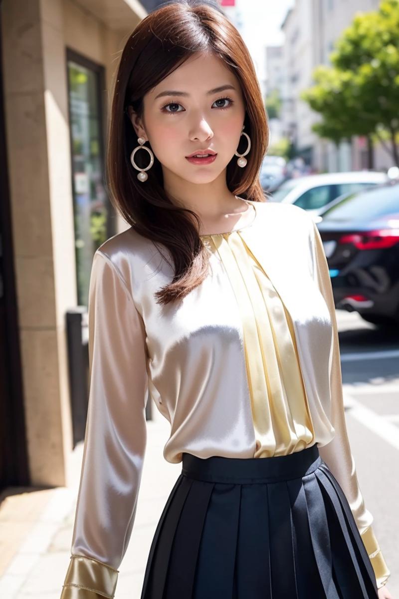 Yoshitaka Yuriko 吉高由里子 image by SHM_AI