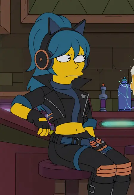 Hope and Jones (Simpsons x Fortnite) Illustrious