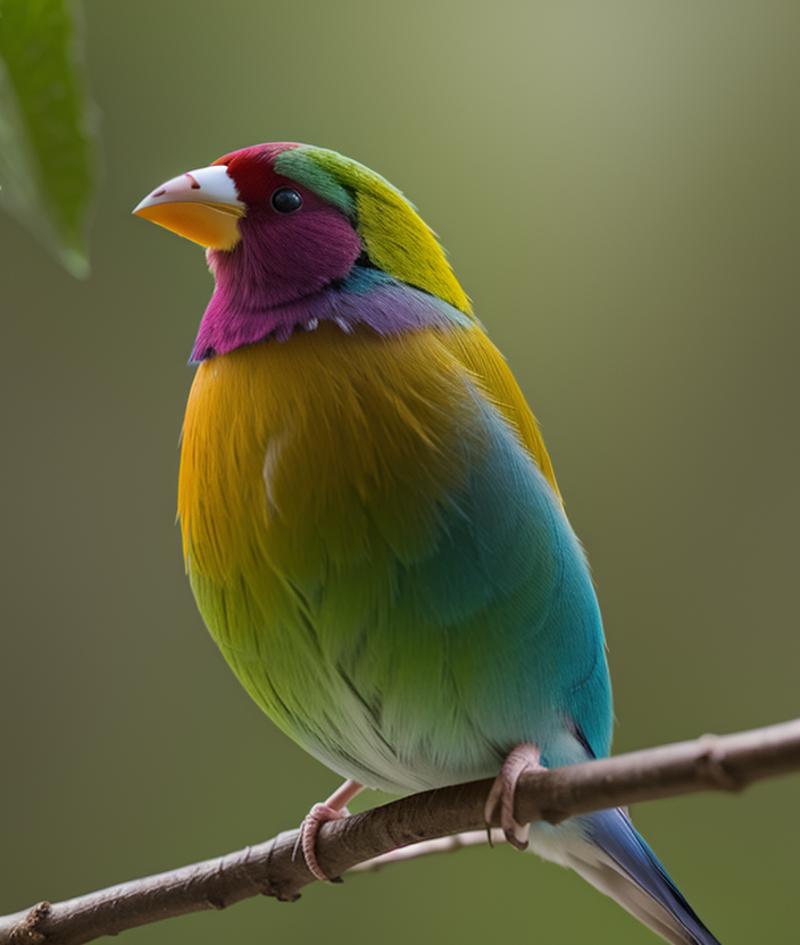 Erythrura gouldiae image by zerokool