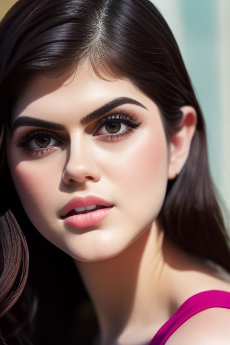 Extricated, UltraHD portrait photo of Alexandra Daddario.