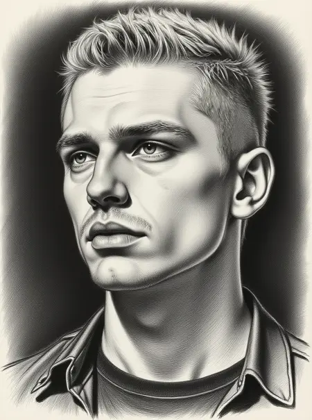 Charcoal Kontext Dev LoRA