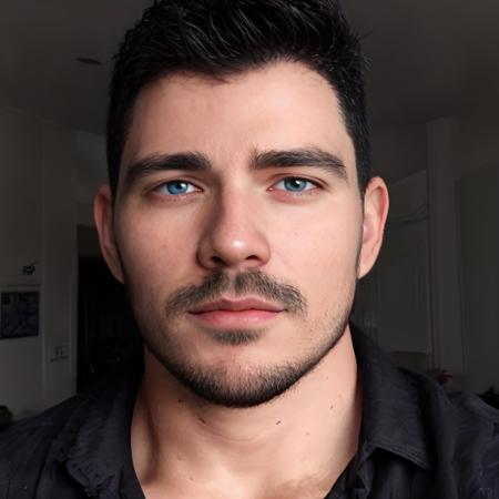 <lora:JP Gadelha:0.85>, male, face, focus,