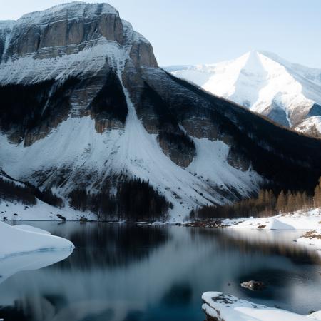 Photograph of a snowy mountain <lora:CR2RawLoRA-10:1>, (good composition), (in frame), centered, 8k, 4k, detailed, attractive, beautiful, impressive, photorealistic, realistic, cinematic composition, volumetric lighting, high-resolution, vivid, detailed, stunning, professional, lifelike, crisp, flawless, DSLR, 4k, 8k, 16k, 1024, 2048, 4096, detailed, sharp, best quality, high quality, highres, absurdres