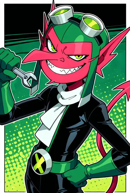 Juryrigg -- Ben 10 Omniverse (chaquetrix support) Noob + Illust