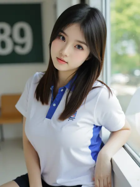 ai夏季学生校服Summer student uniform(Lib)