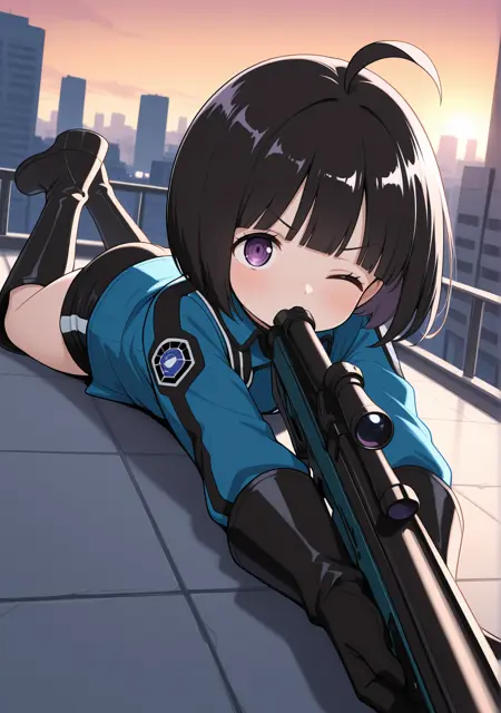 雨取 千佳(ワールドトリガー) / Amatori Chika (World Trigger)