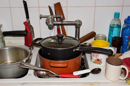 mess, cluttered, scattered, various object flux_mess