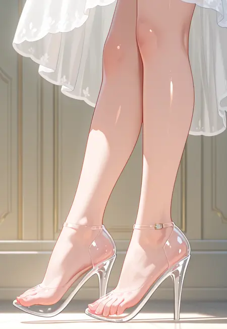 玻璃鞋 /水晶鞋 ガラスの靴 glass_slipper