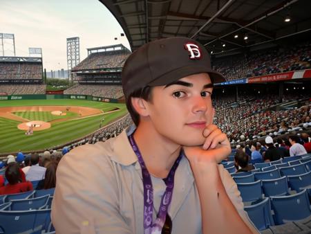 mat_pat at a baseball game, full crowd, 4k, 8k, 16k, 32k, uhd, hdr