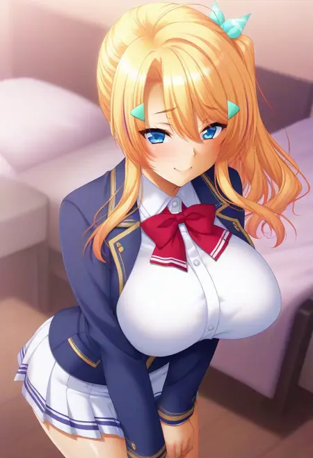 双川 美春(Miharu Futagawa)隷嬢管理棟~制服少女たちの搾乳隷属記~(Illustrious)