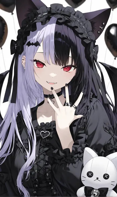 Noir & Blanc （WAI-NSFW-illustrious-SDXL)