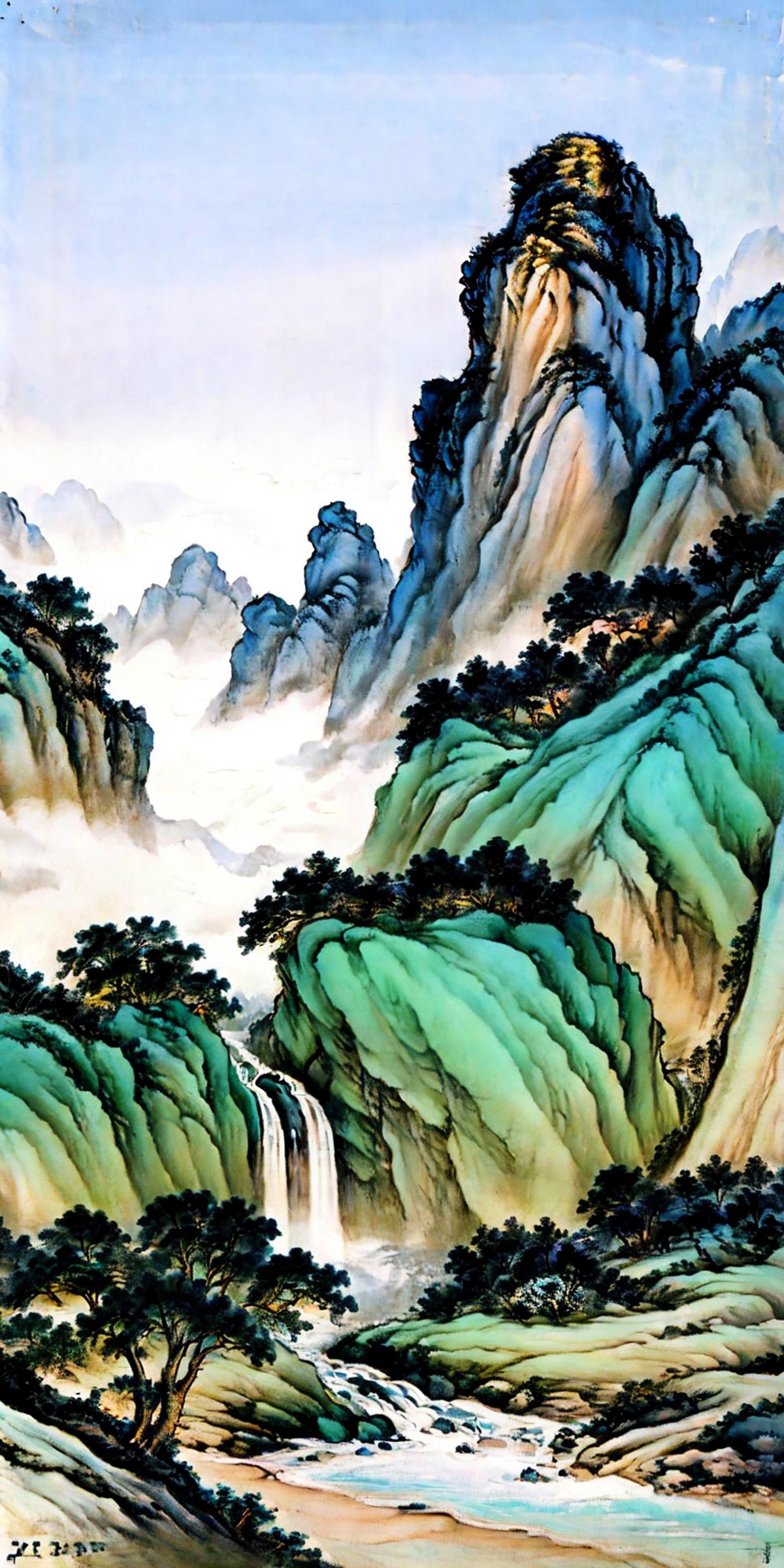 Box series - landscape painting<盒子系列——山水画> image by Zcase