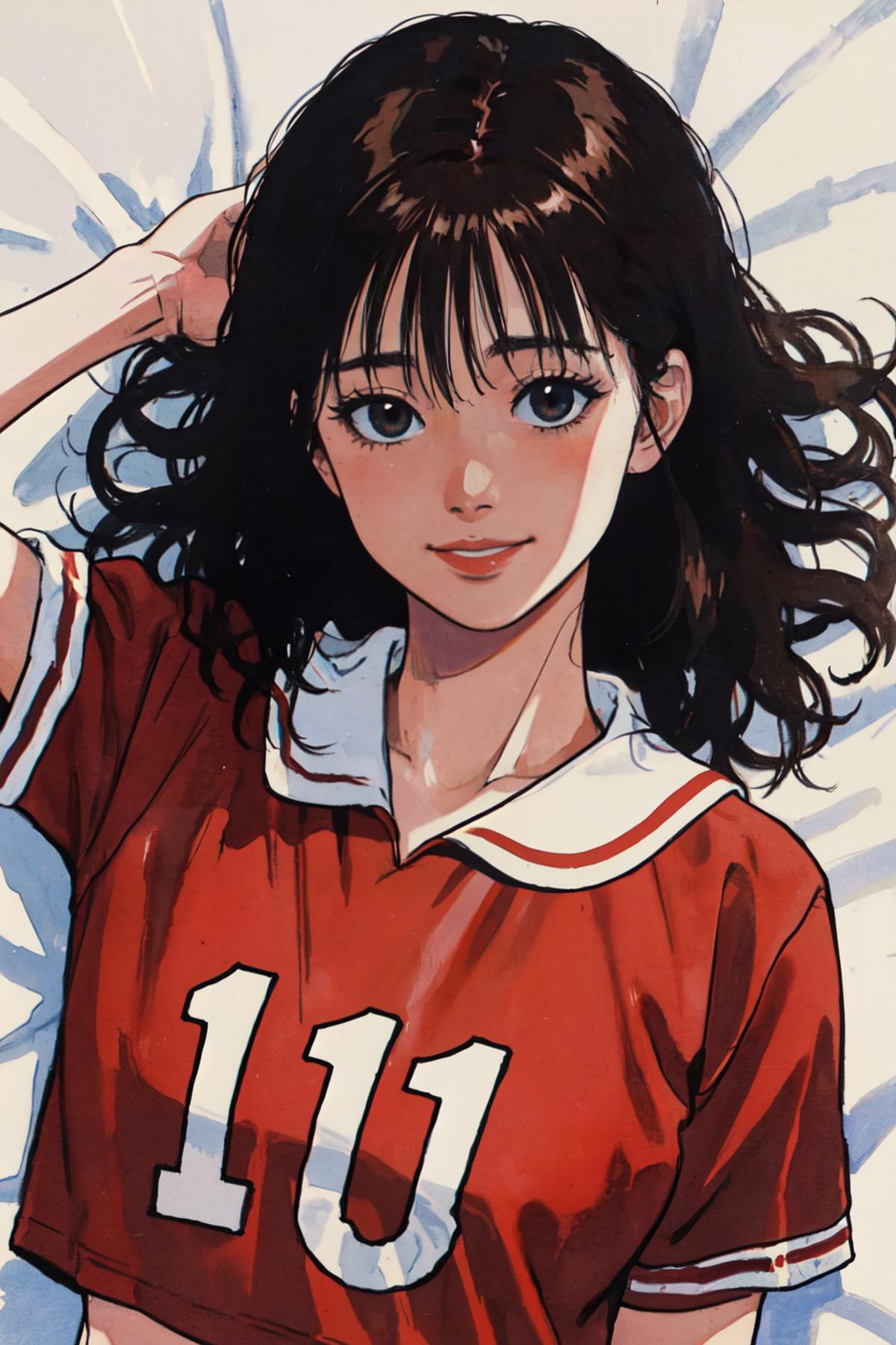 Haruko Akagi (SLAM DUNK) image by kokurine