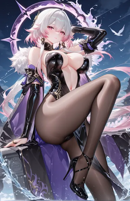 [cosplay]elsa granhilte's suit/艾尔莎·葛兰西尔特的装扮 Re:zero