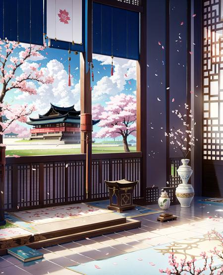 中式住宅,古建筑设计,室内