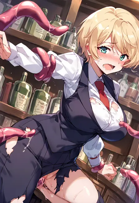 Aria_Kimura (Rakuen Shinshoku: Island of the Dead)-PonyXL