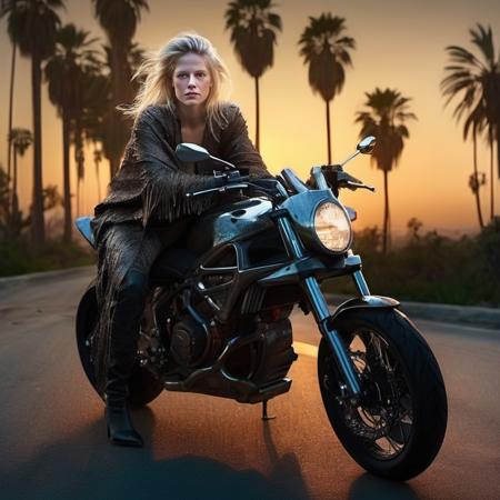 laurabirn a photo of a woman 26 years old,a photo of a woman on a motorcycle in Hollywood at sundown. Palm trees in the background. alluring. Trending on artstation. photo of a woman on a motorcycle in Hollywood at sundown. Palm trees in the background. Borne. Magic. Rhino reflection. wide angle. trending on photo of a woman on a motorcycle, in the style of stefan kostic and david cronenberg, realistic, sharp focus, 8 k high definition, insanely detailed, intricate, chiaroscuro, elegant, wearing a ripped mantle and robe, face by wlop, perfect faces, symmetrical face, extremely high details, hypnotic eyes, realistic, fantasy art, solo, masterpiece, art by hermann nitsch, zdzislaw beksinski, dariusz zawadzki, giger, dragan bibin and esao andrews and gast