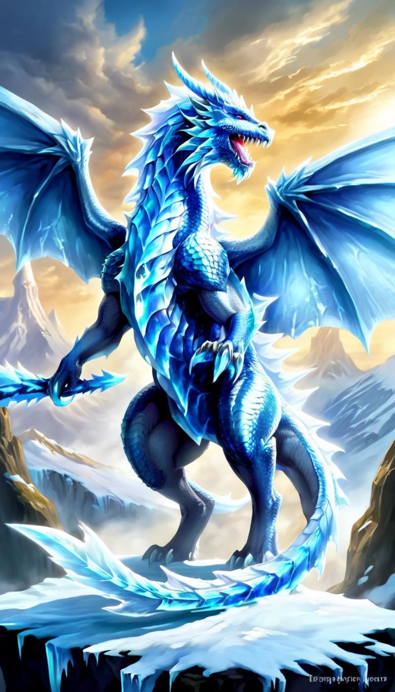 Ice Dragon LoRA XL image by Hevok