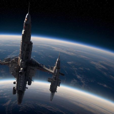 stretch, Sharp image, 4k, 8k, Detailed and Intricate, Cinematic,  
OverallDetail,  ultra detailed, ultra resolution, vault, no people, fully generated, amazing, beautiful, highest quality, detailed technology, machinery, futuristic, perfect, 4k definition, megalophobia, great lighting, massive structure in space with light shining all around it